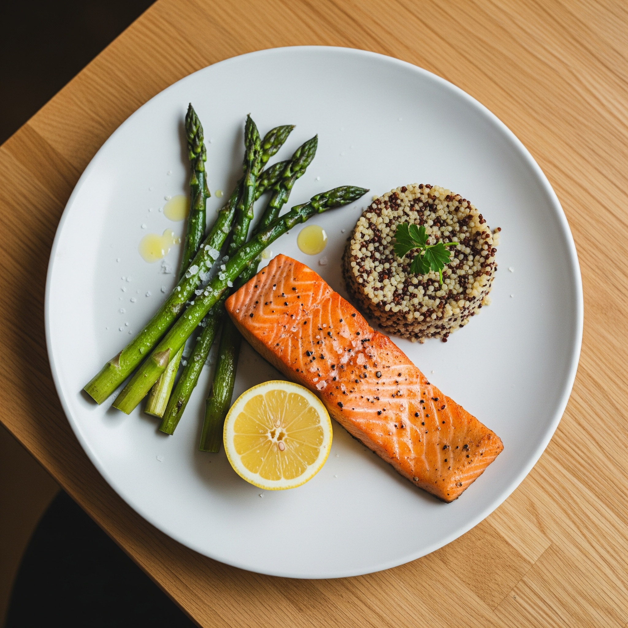 Plato saludable y sencillo