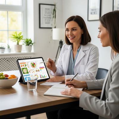 Consulta de nutrición personalizada